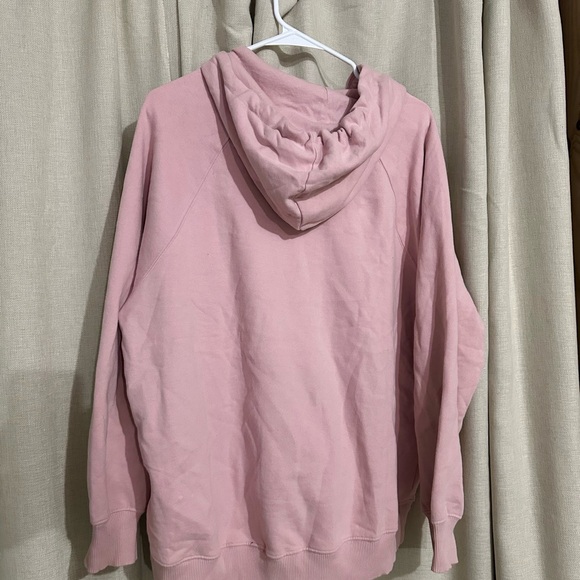 American Eagle Women's Pink Hoodie Jacket - Picture 2 of 3